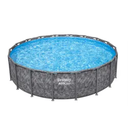 Durable 549 x 132 cm frame pool, made for summer enjoyment