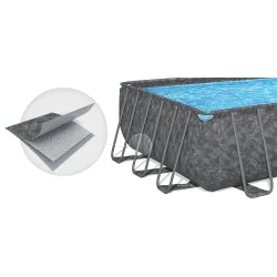 Durable wall garden pool, great for kids' summer playtime