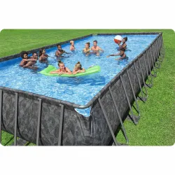 Bestway 561KJ Garden Frame Pool 956 x 488 x 132 cm 11in1, made from durable materials
