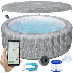 Inflatable SPA Lay-Z Bali Grey 6-person Bestway 6001N