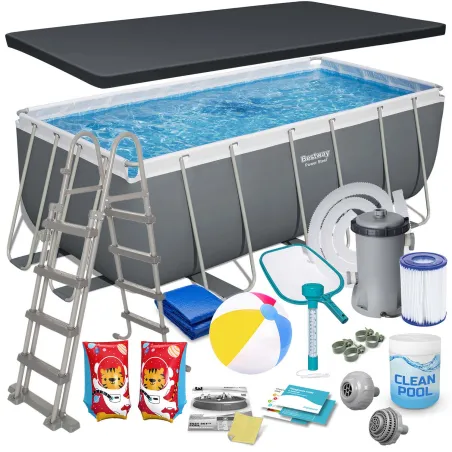 Garden frame pool 412x201x122 cm 17-in-1 Bestway 56456N