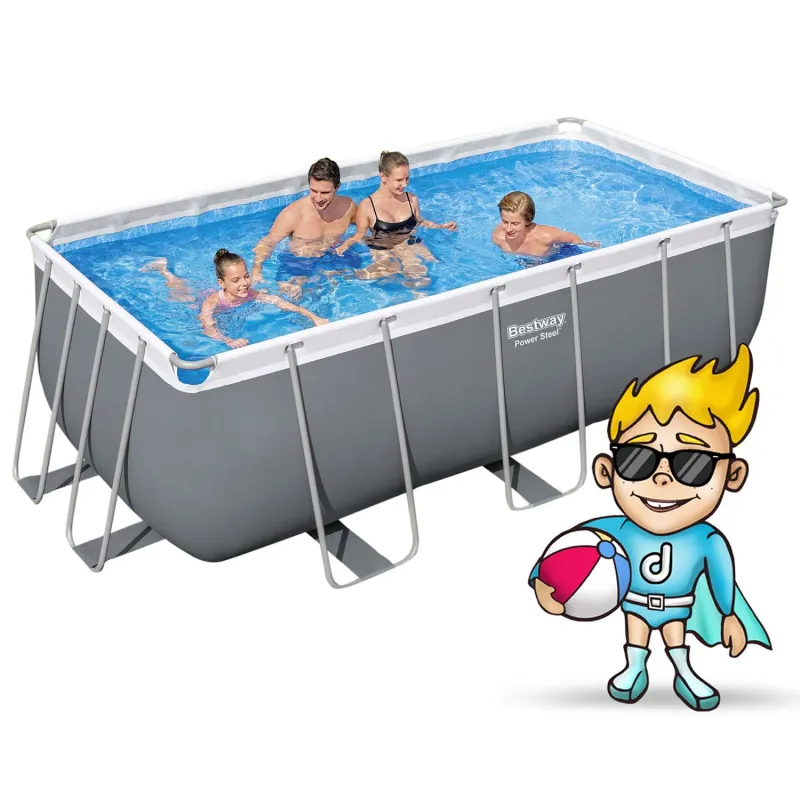 Stylish garden frame pool 412x201x122 cm Bestway 56456N