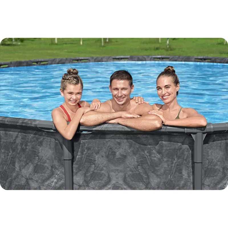 610x132 cm garden pool, a great way to relax outdoors in summer
