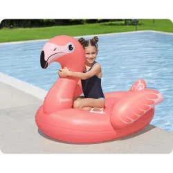 Durable flamingo inflatable mattress 138 x 107 cm Bestway 41525
