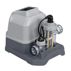 Garden pool chlorine generator, modern and user-friendly