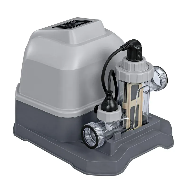 Garden pool chlorine generator, modern and user-friendly