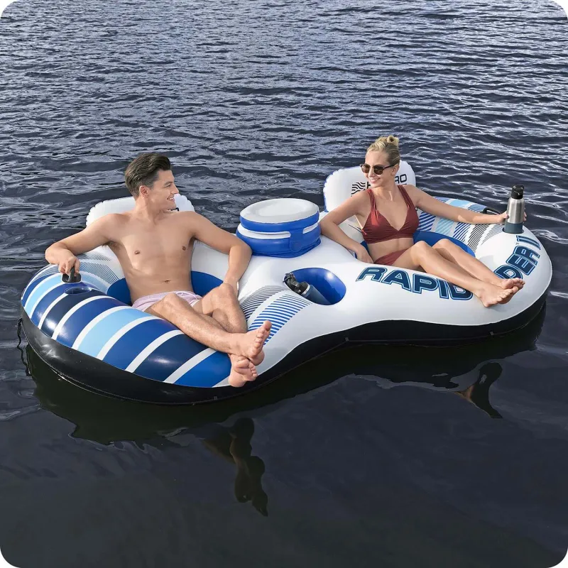 Ideal swimming ring for kids, safe and colorful