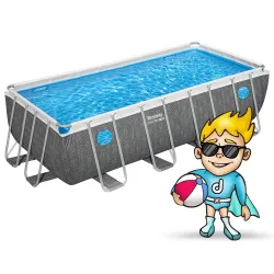 Bestway 561MB pool 488 x 244 x 122 cm in blue for summer fun