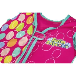 Children's swimming vest, perfect for holidays, pink S/M
