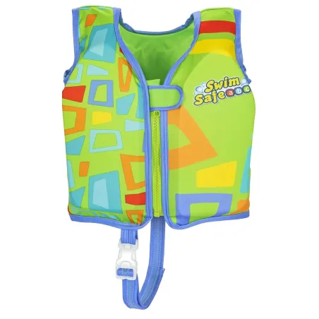 Green children's swimming vest M/L Bestway 32177, safe and comfortable for young swimmers