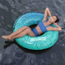106cm inflatable beach ring, perfect for garden and beach fun for kids and adults