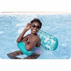 Comfort Plush inflatable mattress, perfect for couples, great for water vacations