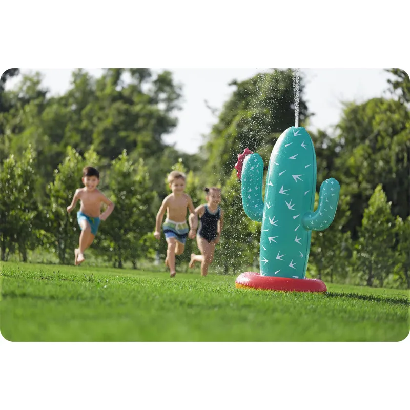 Perfect inflatable cactus for summer garden fun for kids