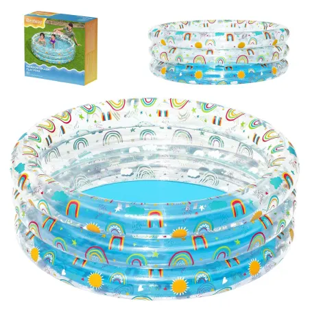 Inflatable pool for children 170x53 cm with durable material and vibrant colors