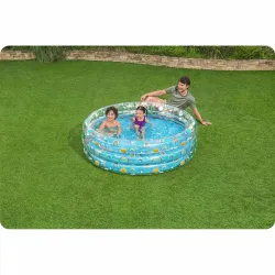 Inflatable pool 170x53 cm, easy to store and transport