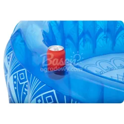 Durable material inflatable children's pool, resistant to damage