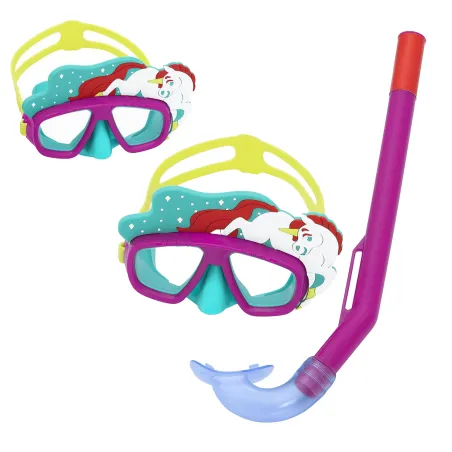 Pink diving set for kids with mask and snorkel Bestway 24059