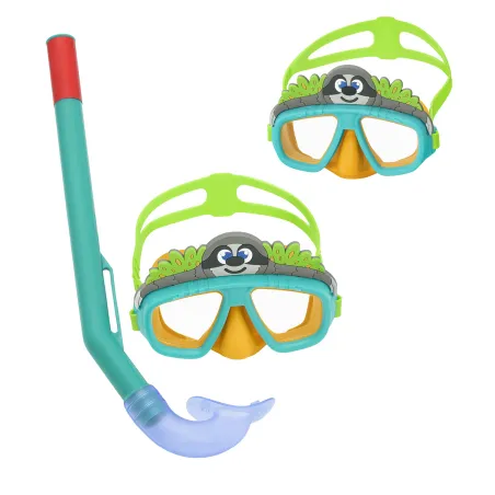 Turquoise diving set for kids, perfect for water fun