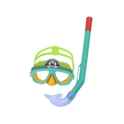Kids' diving set in turquoise, great for summer holidays by the water