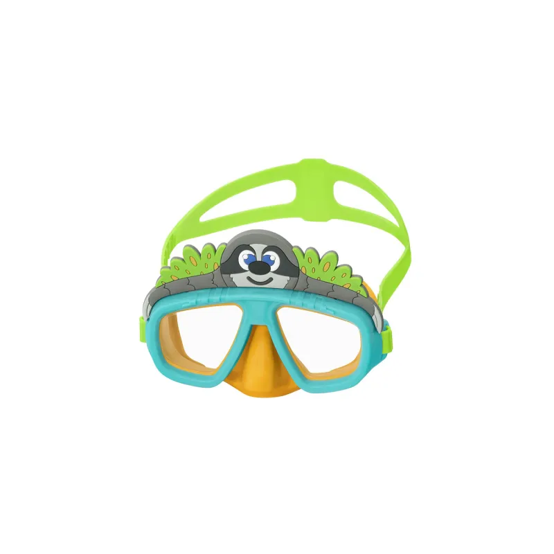 Turquoise diving set made from high-quality materials for kids