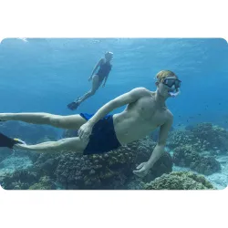 Turquoise snorkeling set Bestway 25020, great for water sports enthusiasts