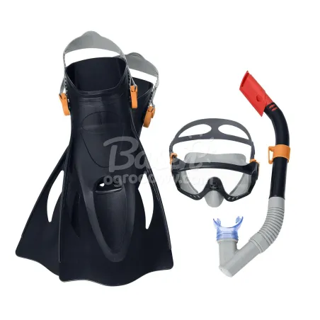 Black snorkeling set Bestway 25020, perfect for underwater adventures