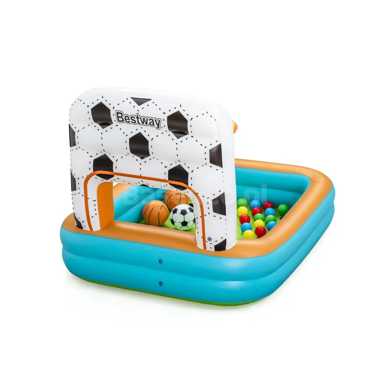 Inflatable playground, great for garden or backyard fun