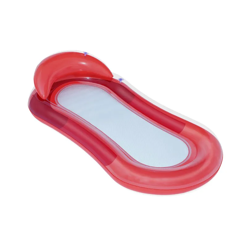 Red swimming airbed Bestway 43103, ideal for kids to play in the water
