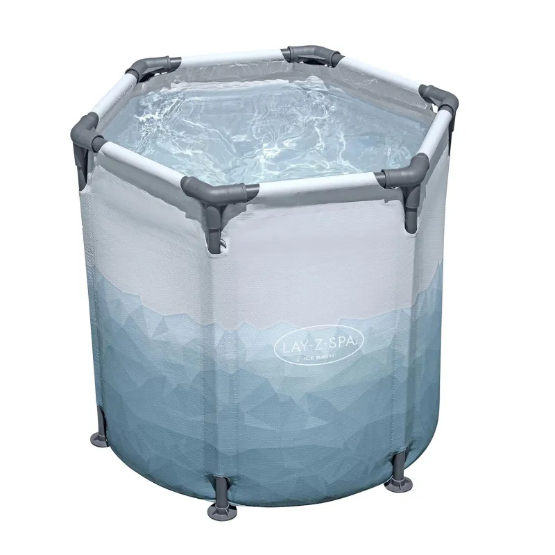 Ice bath barrel 253L, stylish design, perfect for garden use