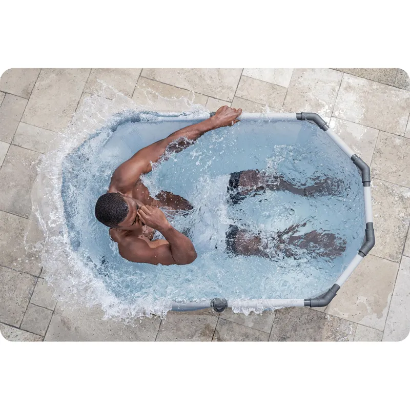 Ice Bath Barrel 431L Bestway 6002N, for cold bath lovers, swimming pool
