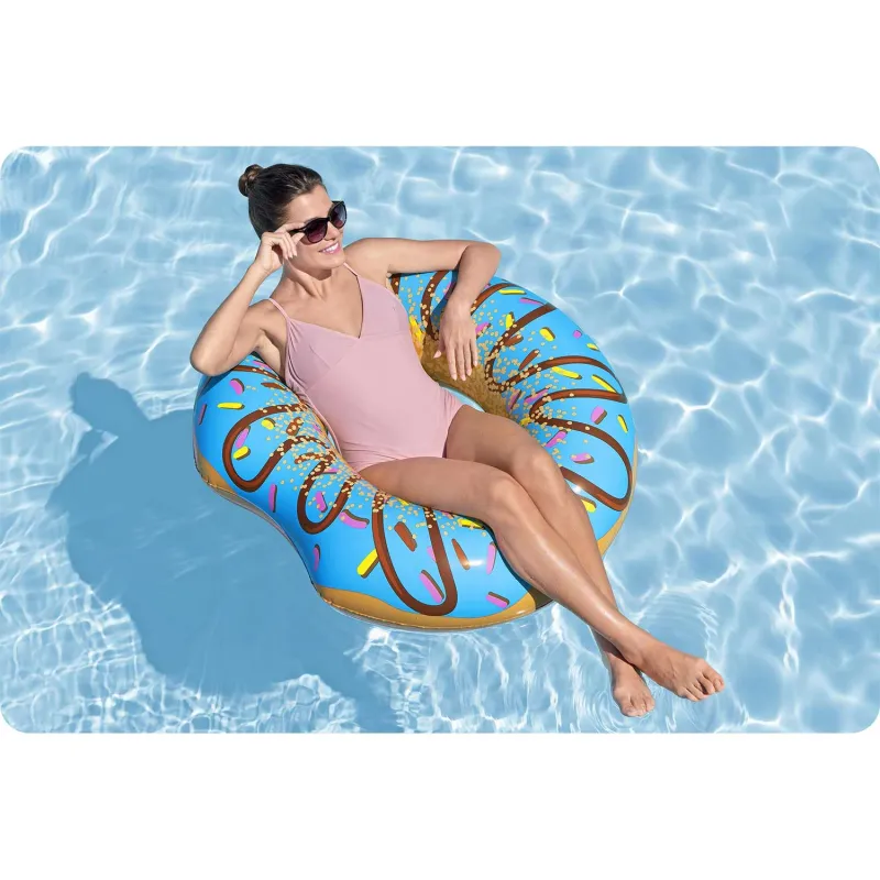 Inflatable beach ring 107cm, perfect for kids and adults