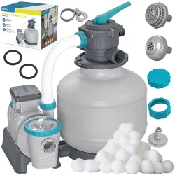 Bestway 58486 Sand Filter Pump 11355 L/h + Filter Balls