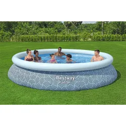 Garden pool 396 x 84 cm, blue color, perfect for the garden