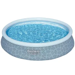 Garden pool 396 x 84 cm, easy to assemble, perfect for kids