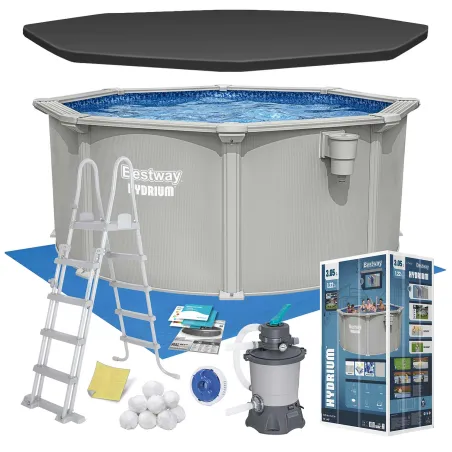 Year-round panel garden pool 305 x 122 cm, perfect for outdoor fun