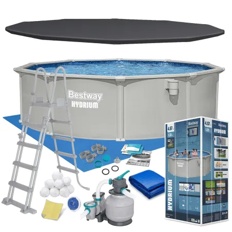 Bestway 56384 Year-Round Garden Pool 457 x 122 cm with panels