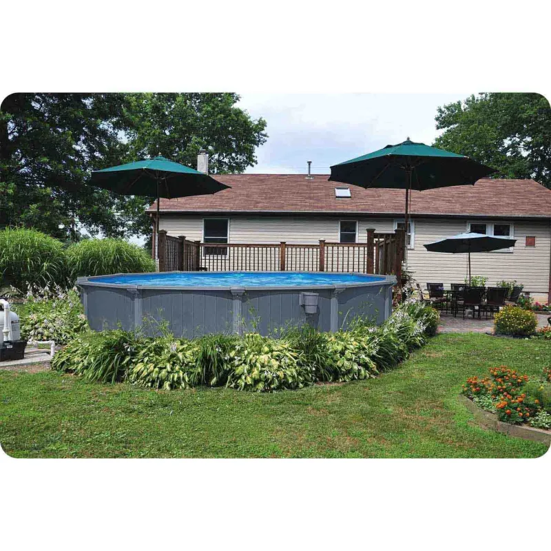 Garden pool 488 x 132 cm, stylish and functional for outdoor spaces
