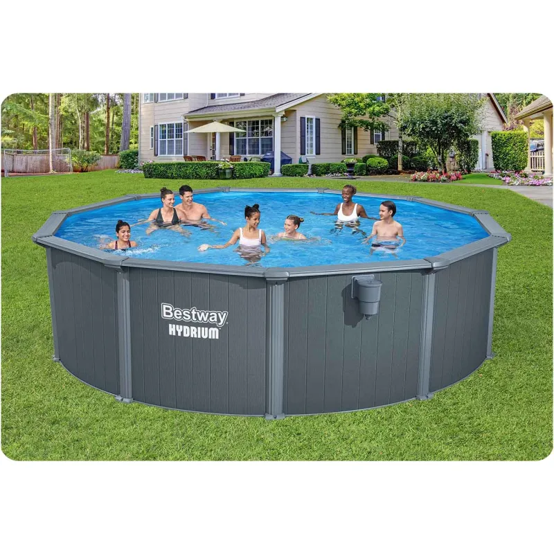 488 x 132 cm garden pool, perfect for relaxation in your backyard
