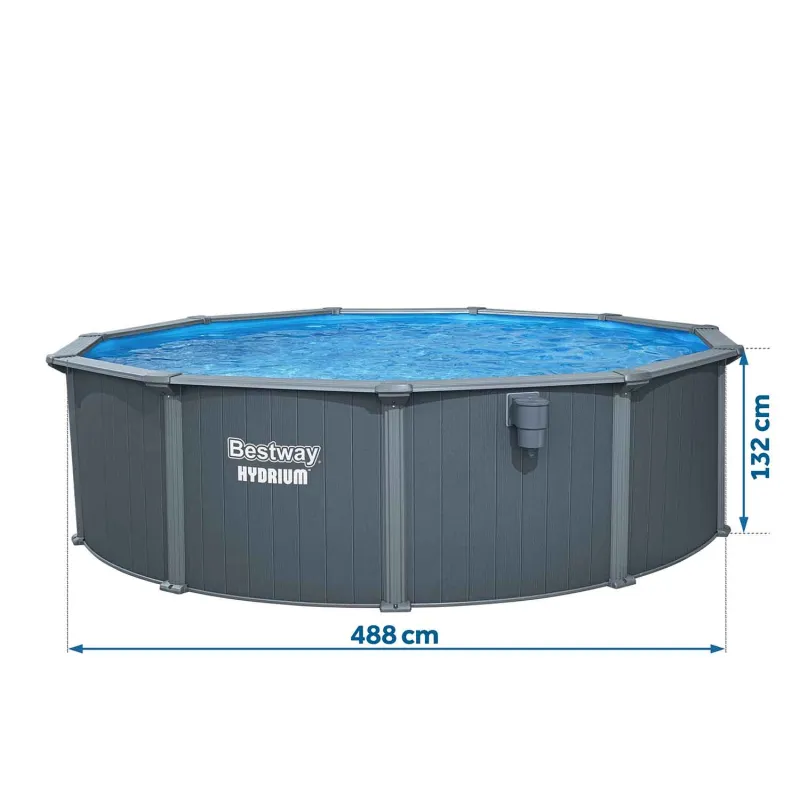 488 x 132 cm garden pool, great for kids and family fun