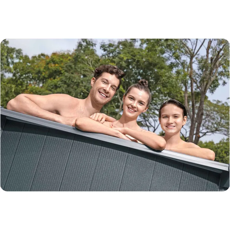Easy-to-install 549 x 132 cm pool, great for children's playtime