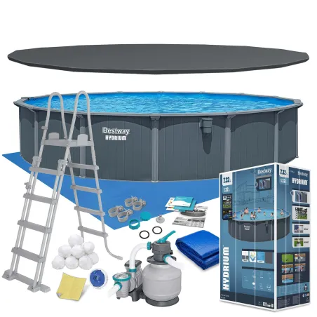Year-round panel garden pool 732 x 132 cm, perfect for outdoor use