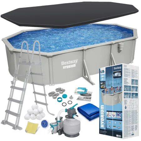 Bestway 56369 garden pool 610x366x122 cm, perfect for summer fun in your backyard
