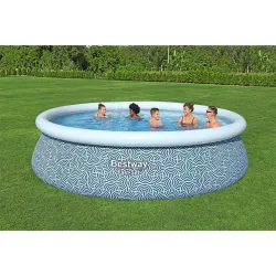 Family-friendly garden frame pool 457 x 107 cm for all ages