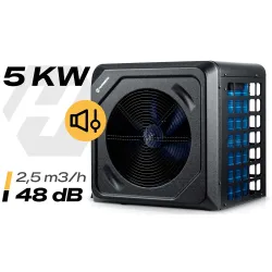 Efficient pump for heating spa water, 5kw capacity