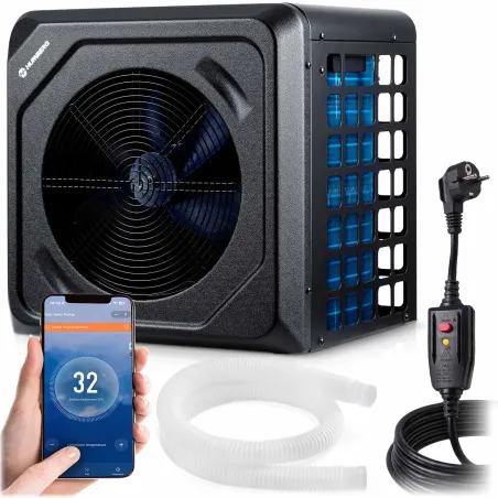 3kw heat pump for spa pool, efficient water heater