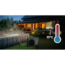 Modern water heater for inflatable spa 10kw