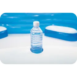 Durable inflatable pool made from sturdy material for long-lasting use