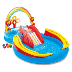 Inflatable Rainbow Playground 297 x 193 x 135 cm INTEX 57453