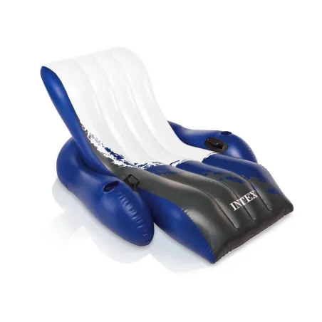 Contoured swimming airbed 180 x 135 cm, comfortable and practical water toy