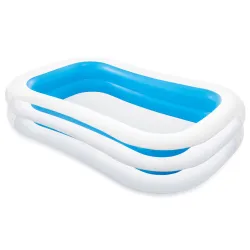 Inflatable Rectangular Pool 262 x 175 x 56 cm INTEX 56483